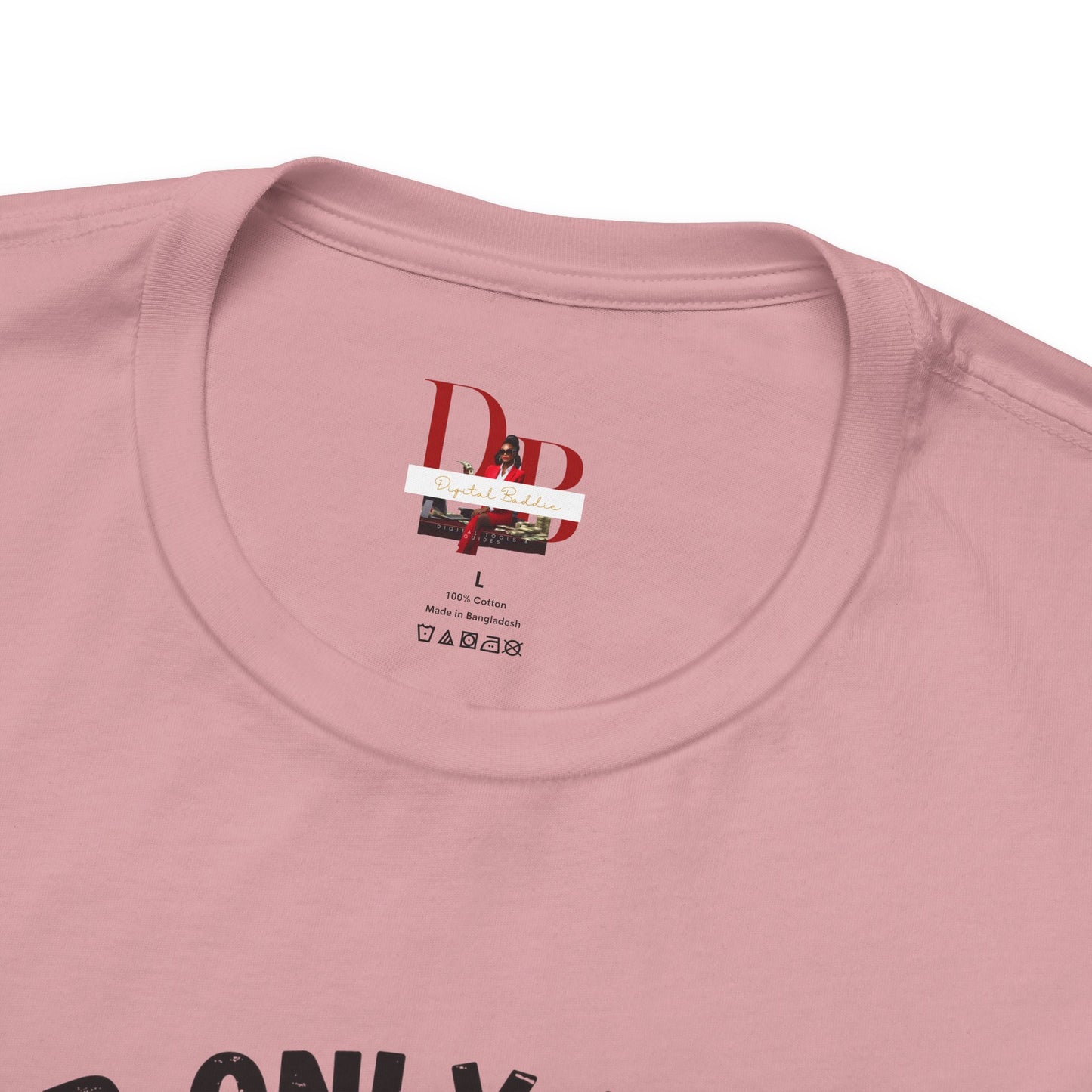 "Your Only Limit Is You" Inspirational Shirt B – Motivational Tee in Black & Red