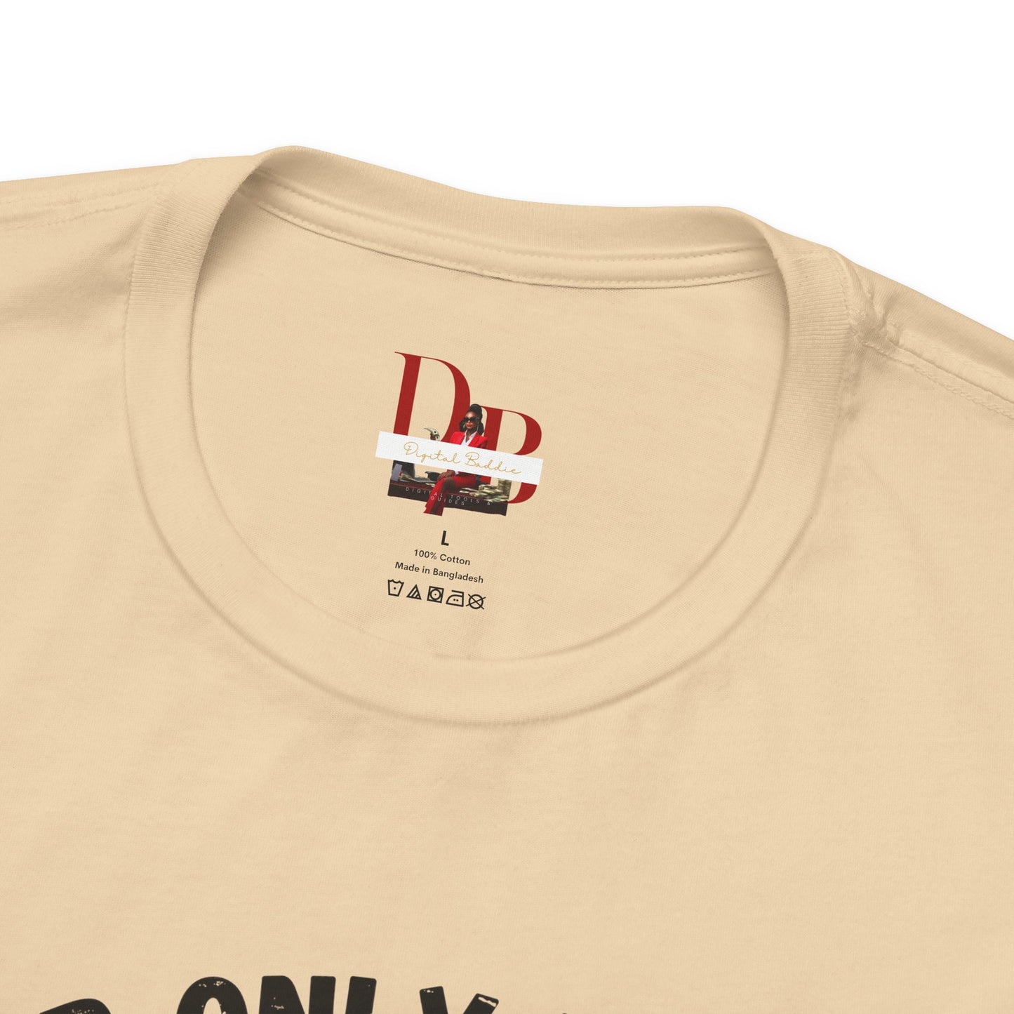 "Your Only Limit Is You" Inspirational Shirt B – Motivational Tee in Black & Red