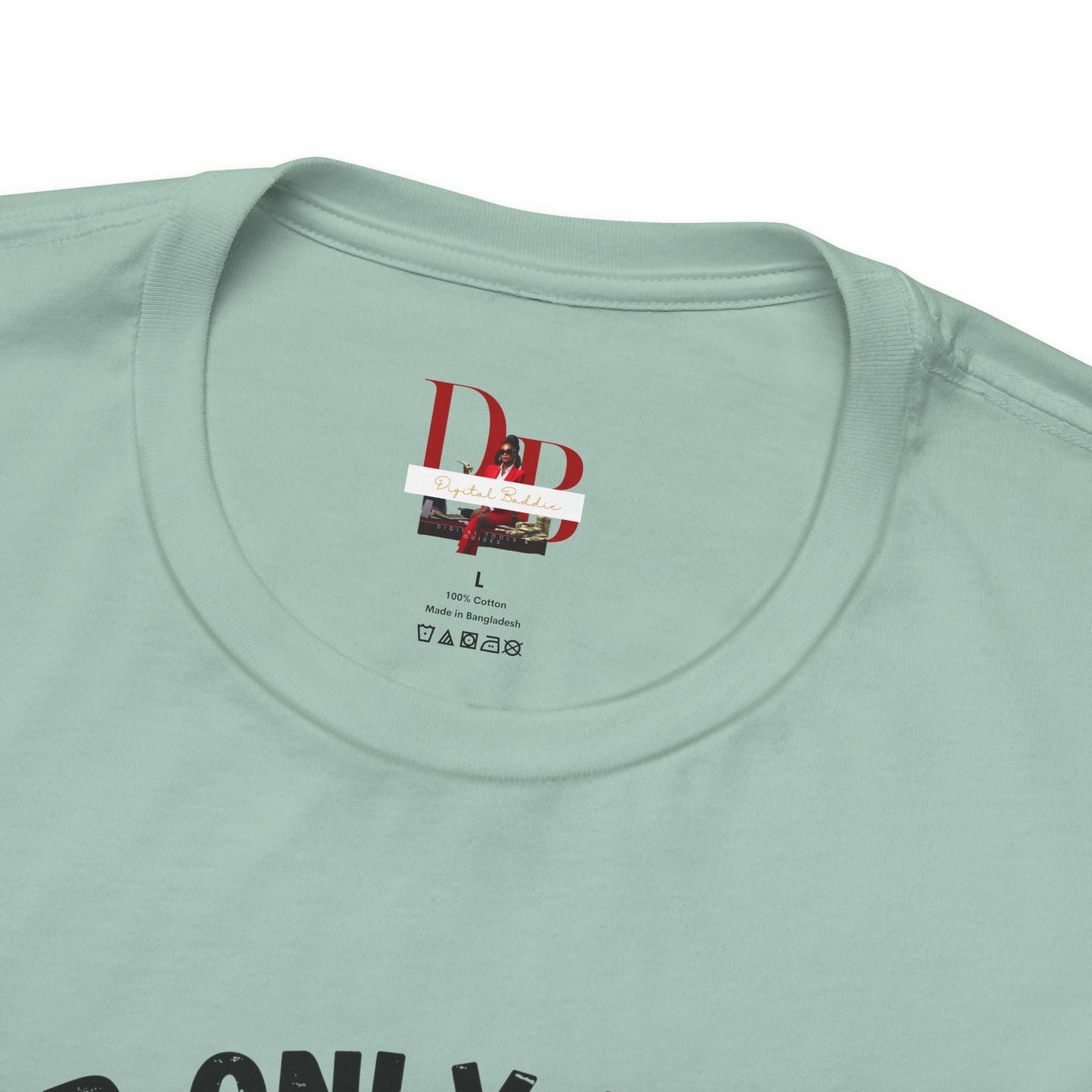 "Your Only Limit Is You" Inspirational Shirt B – Motivational Tee in Black & Red