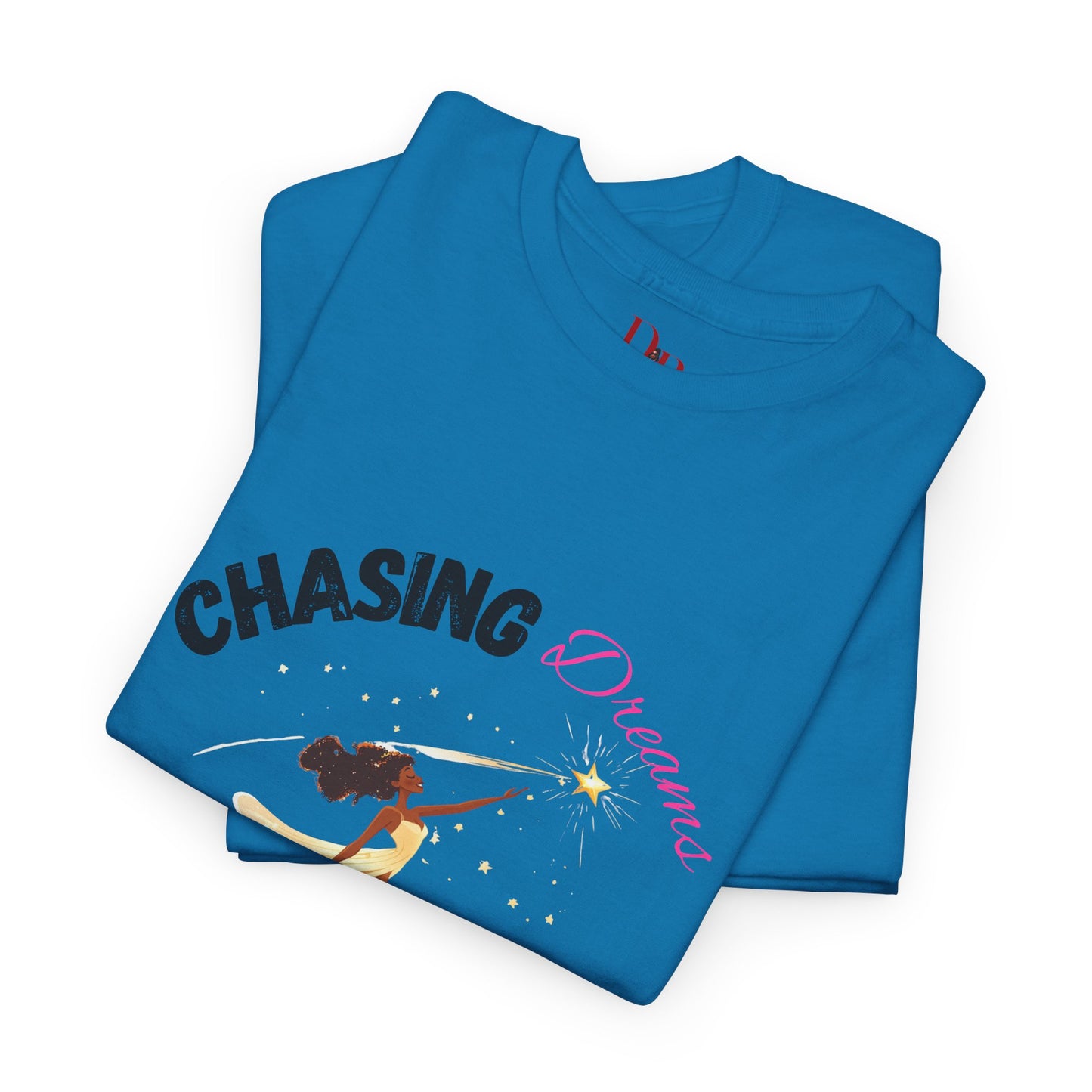 "Chasing Dreams Not Approval" Inspirational Shirt – Motivational Tee in Black & Pink Text