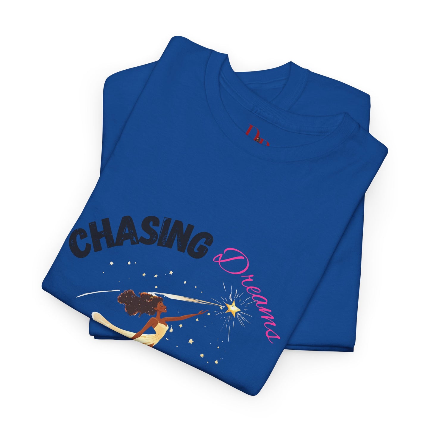 "Chasing Dreams Not Approval" Inspirational Shirt – Motivational Tee in Black & Pink Text