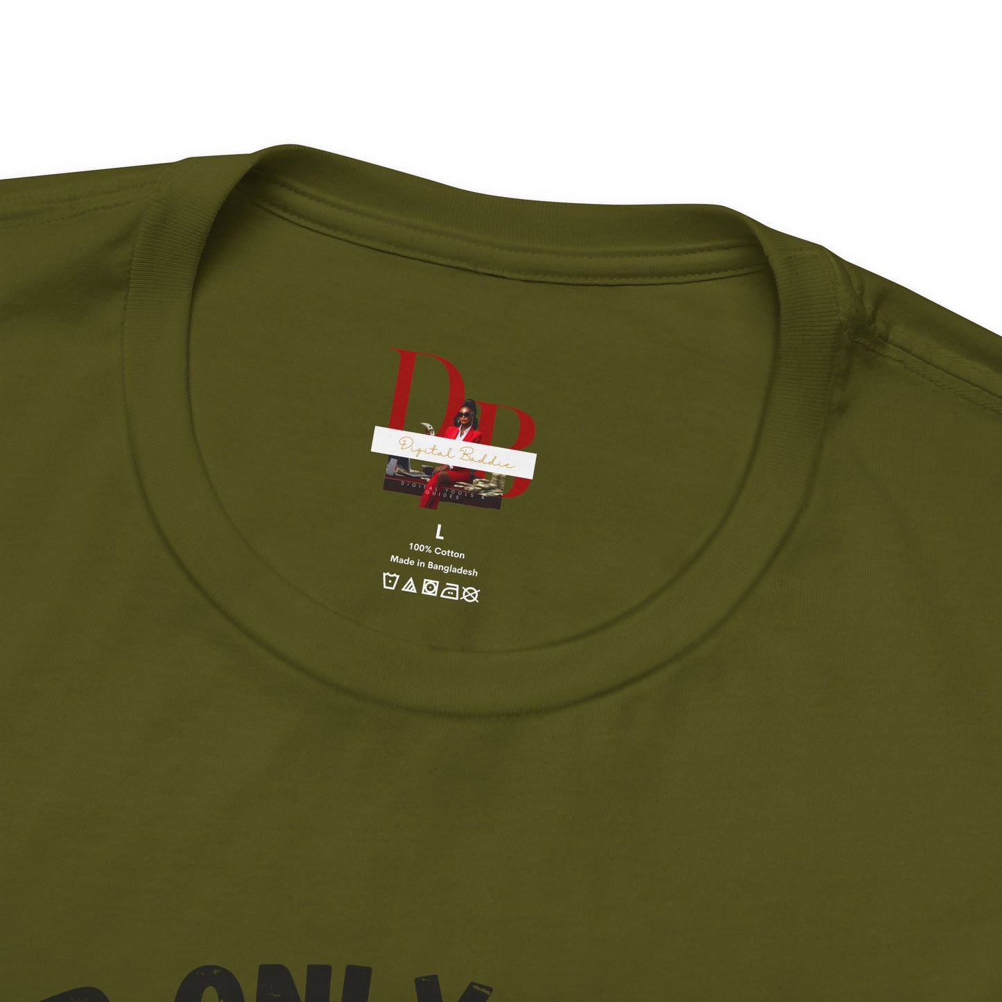 "Your Only Limit Is You" Inspirational Shirt B – Motivational Tee in Black & Red