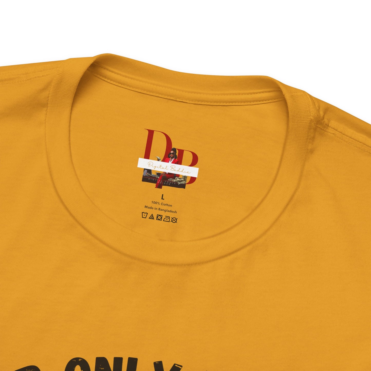 "Your Only Limit Is You" Inspirational Shirt B – Motivational Tee in Black & Red