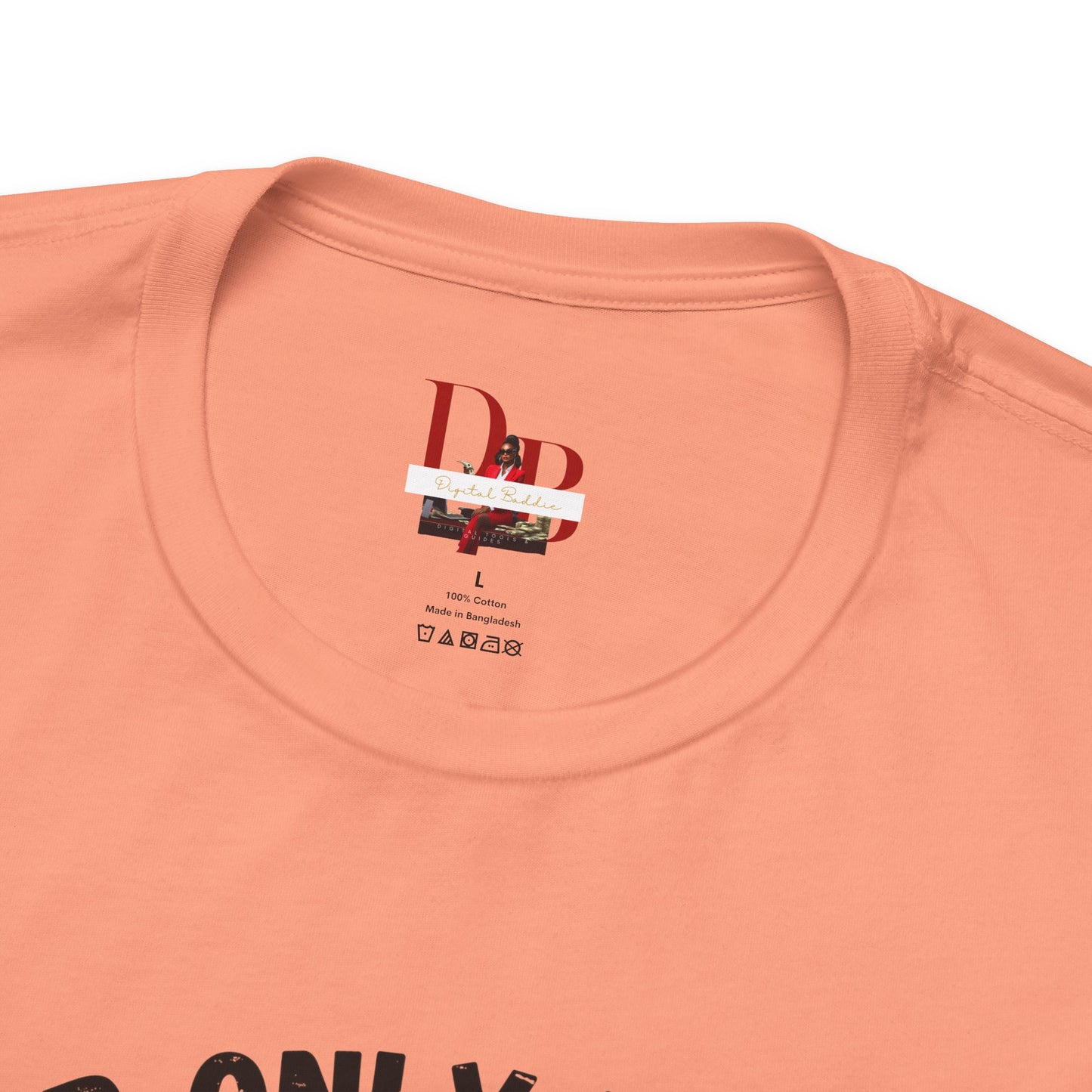 "Your Only Limit Is You" Inspirational Shirt B – Motivational Tee in Black & Pink