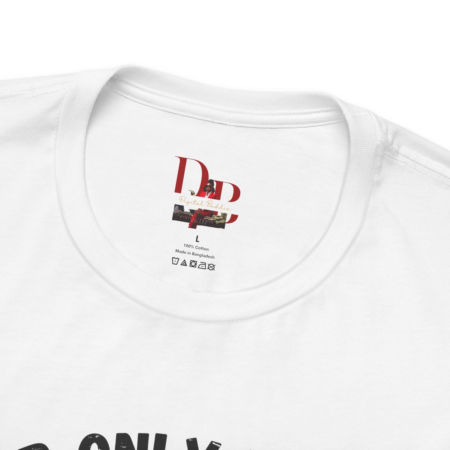 "Your Only Limit Is You" Inspirational Shirt B – Motivational Tee in Black & Red