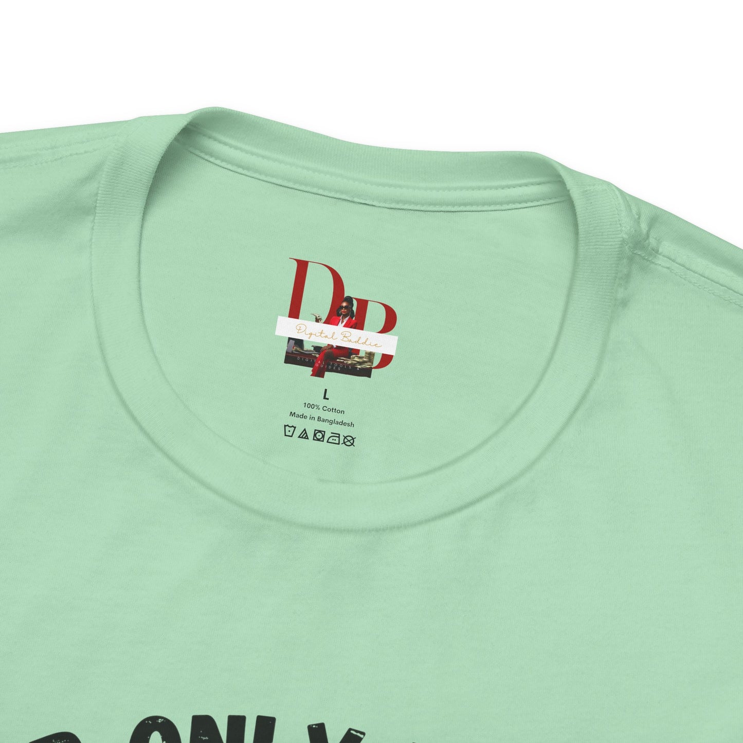 "Your Only Limit Is You" Inspirational Shirt B – Motivational Tee in Black & Red