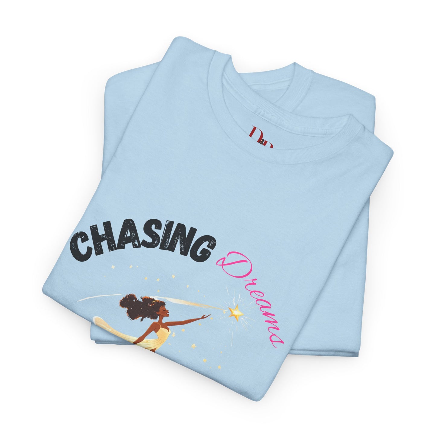"Chasing Dreams Not Approval" Inspirational Shirt – Motivational Tee in Black & Pink Text