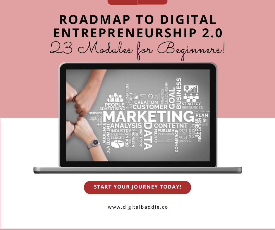 Roadmap to Digital Entrepreneurship 2.0 | Online Community Access & Digital Course (MRR)
